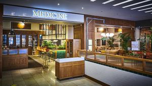 Outside  at Medicine in Birmingham