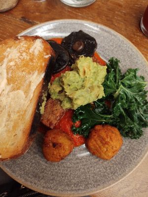 Vegan breakfast at Medicine in Birmingham