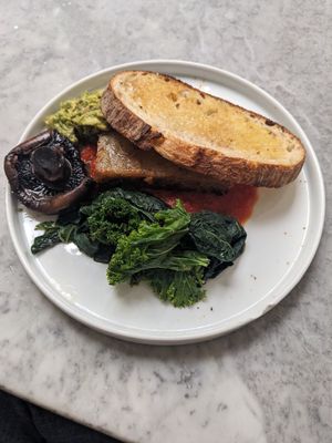 Vegan Medicine breakfast at Medicine in Birmingham