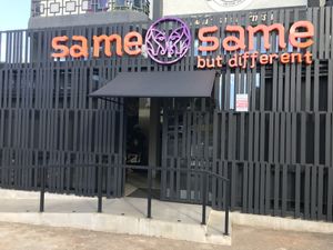 Entrance at Same Same but Different - Asa Norte in Brasilia