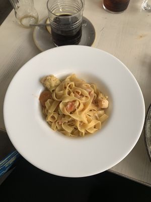 Vegan pasta  at Rosemary in Rome