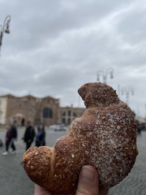 Vegan croissant   at Rosemary in Rome