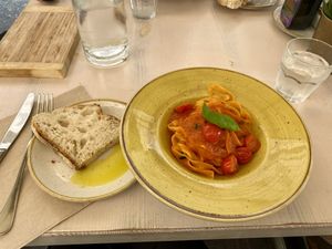 Pasta of the day. (It’s a rotating menu)   at Rosemary in Rome