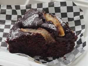 Vegan cake at Rosemary in Rome