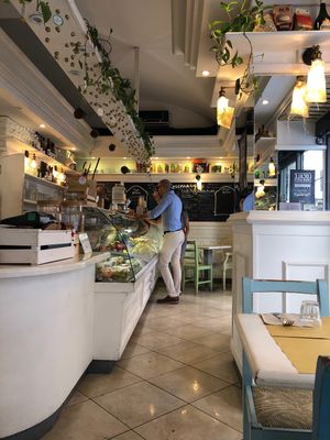 inside  at Rosemary in Rome