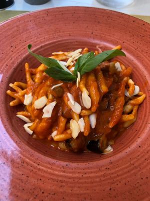 Pasta at Rosemary in Rome