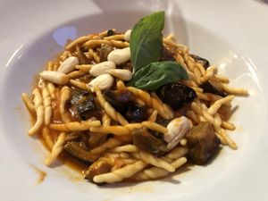 The vegan pasta at Rosemary in Rome