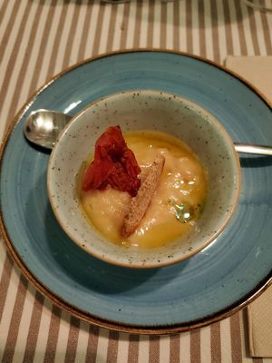 Vegan Amuse bouche at Rosemary in Rome