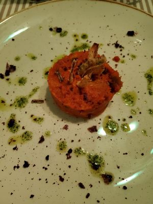 Papa al pomodoro at Rosemary in Rome