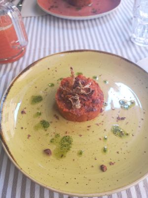 Appetiser at Rosemary in Rome