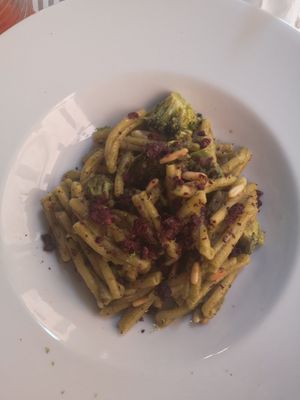 Pasta at Rosemary in Rome