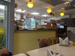 Cafe at Yellow SLON in Minsk