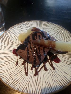 The dessert  at Novelli at City Quays in Belfast