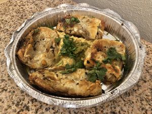 Spicy Vegan Rarghifat at Oasis Restaurant and Catering in Pismo Beach