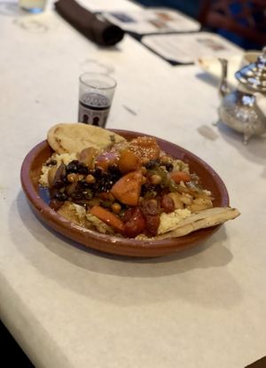 Couscous Royal Vegan  at Oasis Restaurant and Catering in Pismo Beach