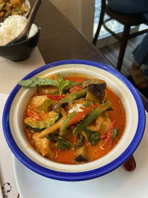 Vegan red curry 🍛   at Bangkok Cafe in Barcelona