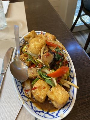 Vegan wok 🌶  at Bangkok Cafe in Barcelona