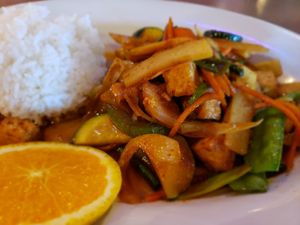July 5th lunch, for the win! at Thai Basil in Meridian
