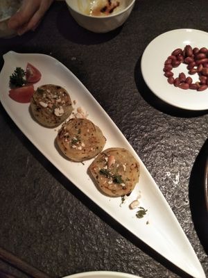 Potato cakes. at In Soul Food in Shanghai