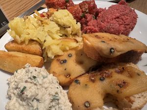 dinner  at Tibits - Gundeli in Basel