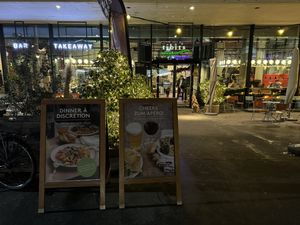 outside  at Tibits - Gundeli in Basel