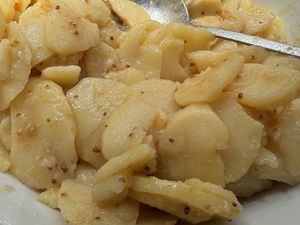 potato salad, no onions, thank you 😚  at Tibits - Gundeli in Basel