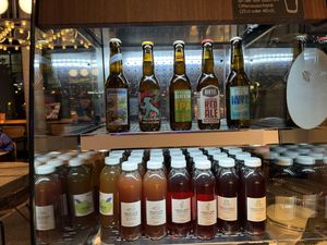 drinks  at Tibits - Gundeli in Basel