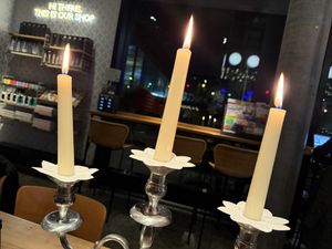 table  at Tibits - Gundeli in Basel