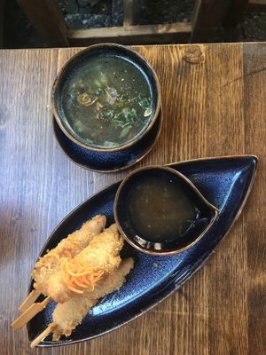 The vegan shrimp sticks are my absolute favourite  at Bao Bao in Hamburg