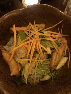 Glasnudelsalat mit knuspriger veganer Ente   at Bao Bao in Hamburg