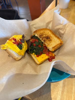 Roasted veg  at Toasted - UCF in Orlando