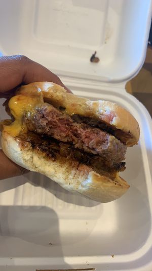 Impossible burger and vegan melted cheese  at Toasted - UCF in Orlando