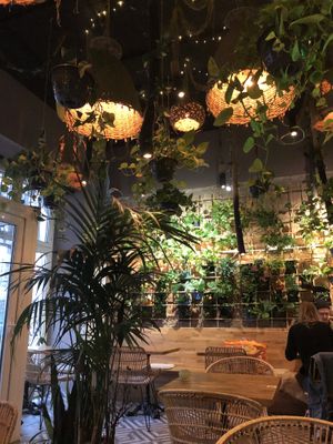 Green interior  at The Future is Up to You in Berlin