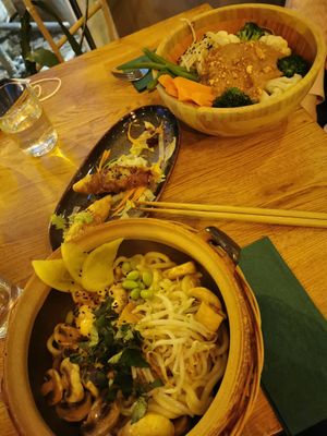 Gado Gado and Udon Noodles at The Future is Up to You in Berlin