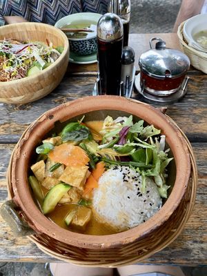 Curry (so balanced and rich flavor!) CONG BOWL  at The Future is Up to You in Berlin