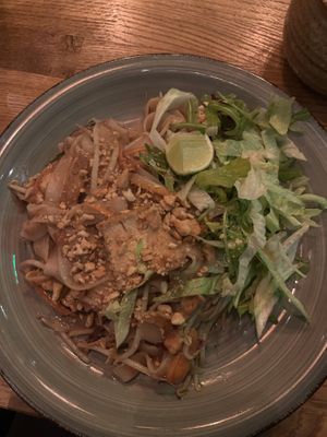 Pad Thai  #Veganuary at The Future is Up to You in Berlin
