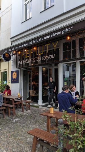 Entrance at The Future is Up to You in Berlin