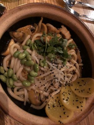 Udon noodles at The Future is Up to You in Berlin