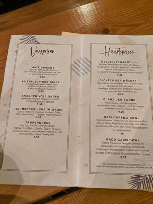 Menu Page 1 at The Future is Up to You in Berlin