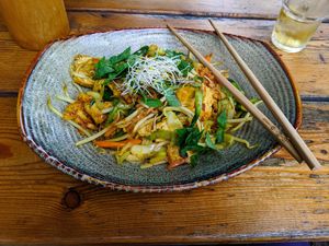 One of the many good dishes at The Future is Up to You at The Future is Up to You in Berlin