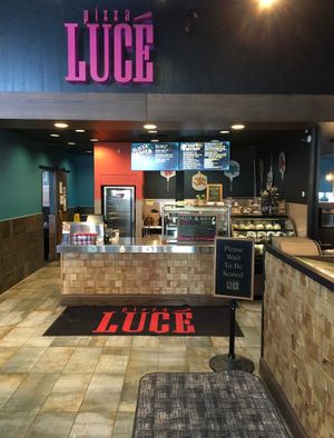 Entry area at Pizza Luce in Eden Prairie