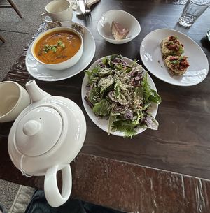   at True Nature Healing Arts Organic Cafe in Carbondale