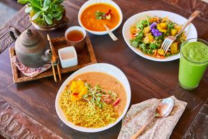 Dine In at True Nature Healing Arts Organic Cafe in Carbondale