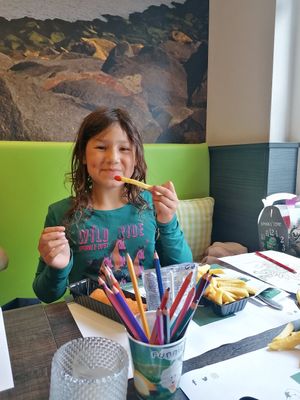 Vegetarische kids box at Het Wapen van Stellendam in Stellendam
