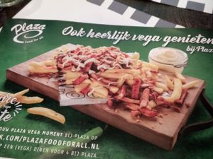 Royal vegan dish at Het Wapen van Stellendam in Stellendam