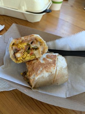 Beyond breakfast burrito at Full Stop Station in Louisville