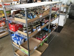 Local stuff to buy at Full Stop Station in Louisville