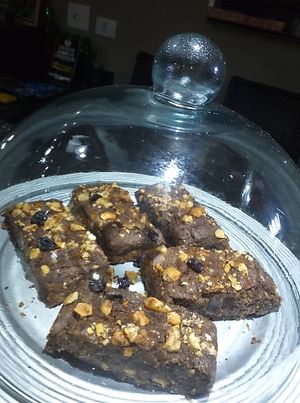 BOLO DE BANANA com CASTANHAS de CAJU.
Somente sob encomenda.  at Plante Bistrô in Sao Paulo