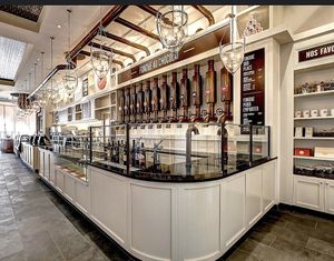 Counter area  at Chocolat Favoris in Victoria