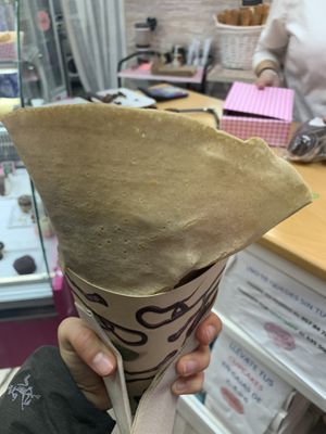 Vegan crepe  at Sensibles in Cordoba